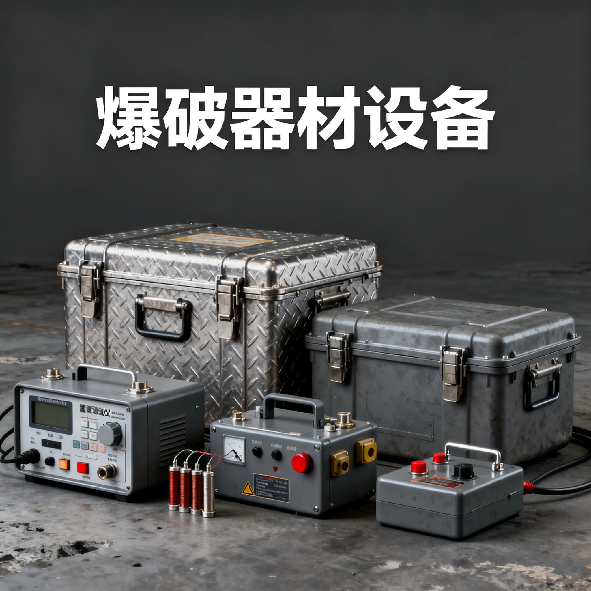 沙依巴克爆破工程师的“兵器库”：常用器材一册通